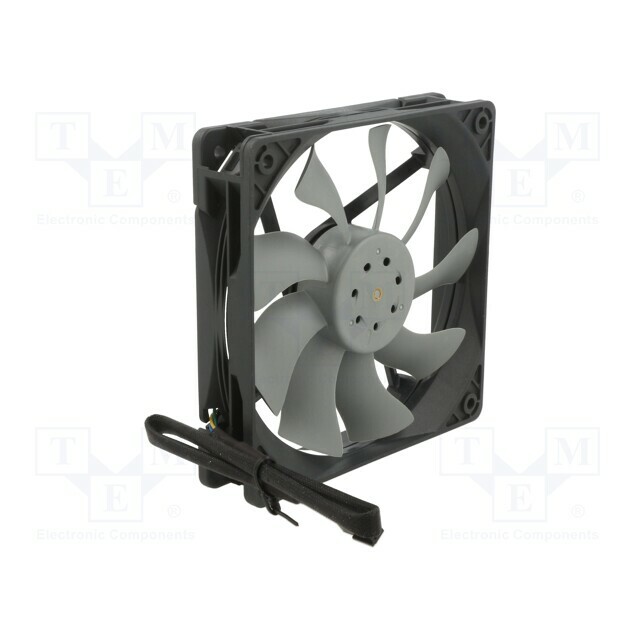 Akasa Fan: DC; 120x120x25mm; axial; 12VDC