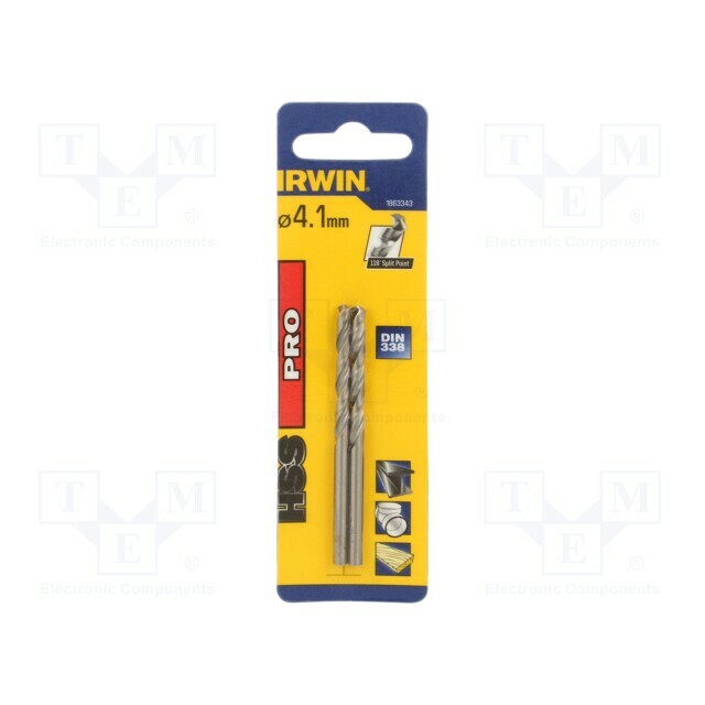 IRWIN Drill bit; for metal; Ø: