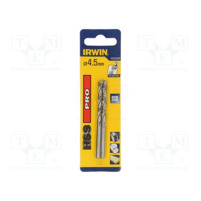 IRWIN Drill bit; for metal; Ø: