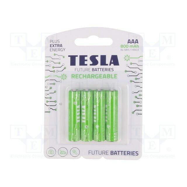 TESLA BATTERIES Re-battery: Ni-MH; AAA,R3