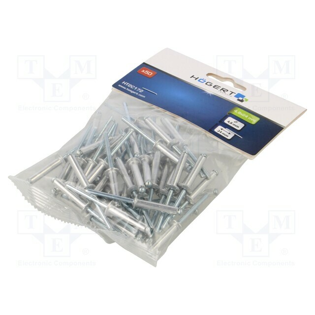 HÖGERT TECHNIK Rivet; aluminium; Rivet diam: