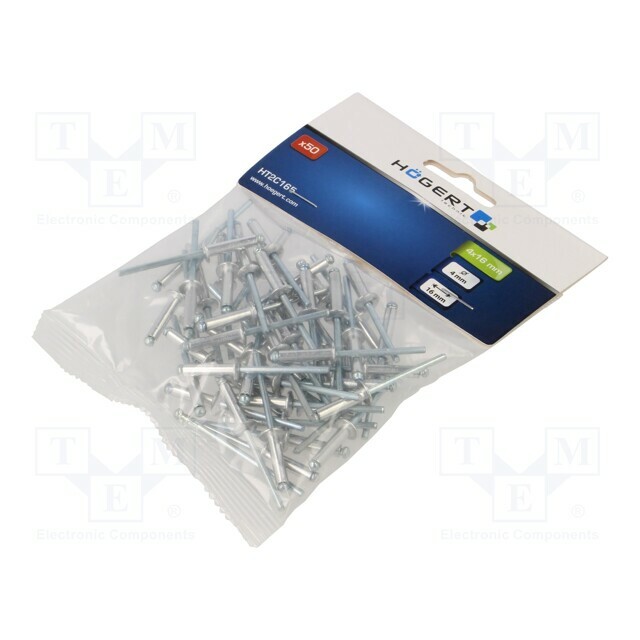 HÖGERT TECHNIK Rivet; aluminium; Rivet diam: