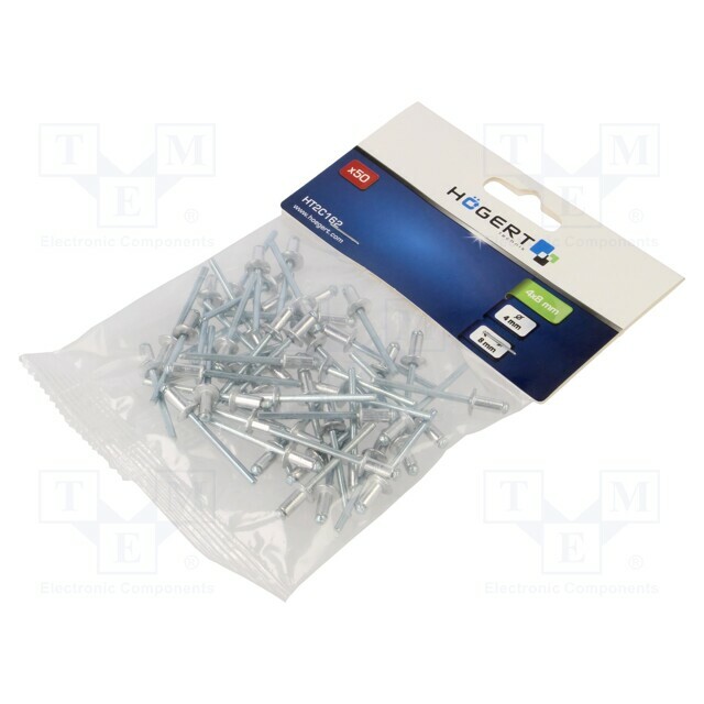 HÖGERT TECHNIK Rivet; aluminium; Rivet diam: