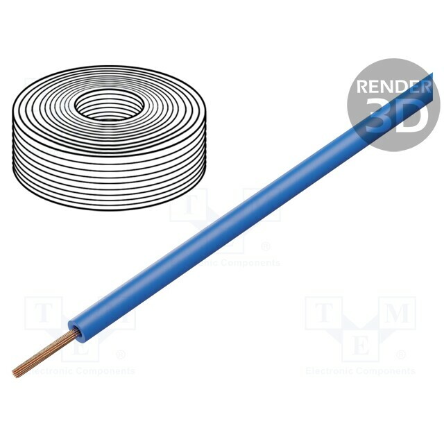 HELU Wire; H07Z-K; stranded; Cu; 25mm2