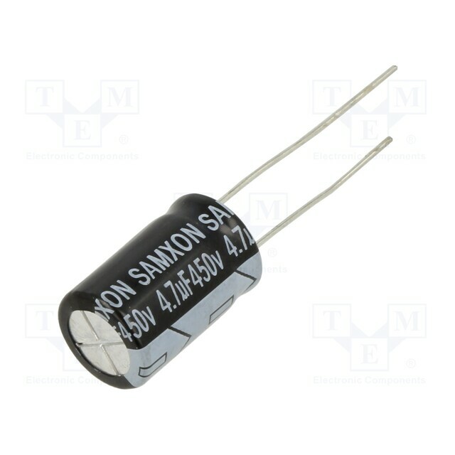 SAMXON Capacitor: electrolytic; THT; 4.7uF