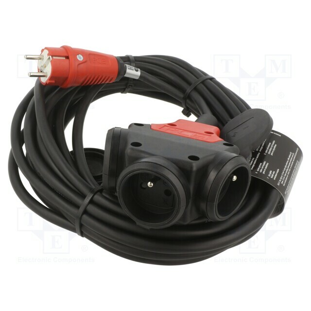 Extension lead; H05RR-F; 3G2.5mm2; 25m