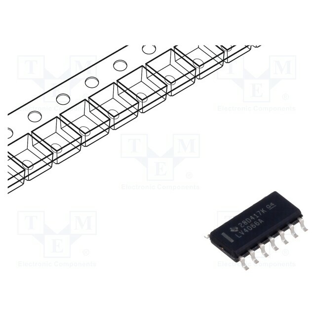 TEXAS INSTRUMENTS IC: analog switch; bilateral