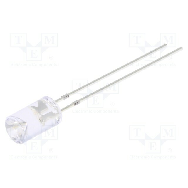 OPTOSUPPLY LED; blue; 5mm; blinking; 150÷220mcd