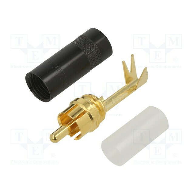 REAN Connector: RCA; plug; male; straight