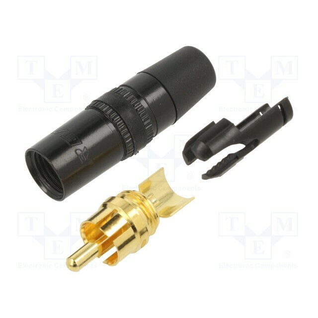 REAN Connector: RCA; plug; male; straight