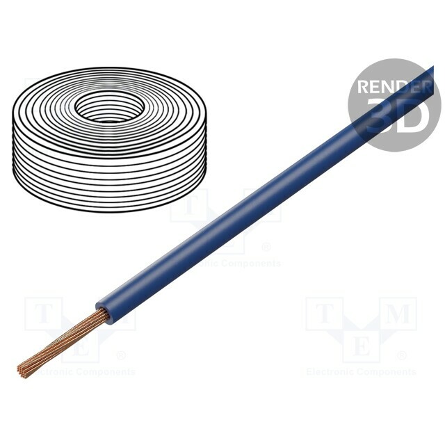 HELU Wire; H07Z-K; stranded; Cu; 4mm2