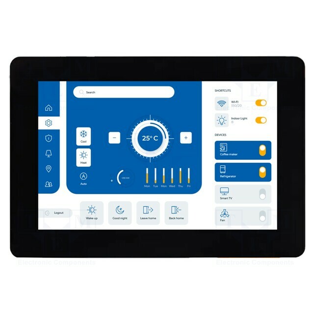 RIVERDI Display: TFT; 5"; 800x480; Illumin: