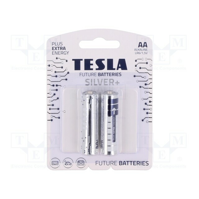 TESLA BATTERIES Battery: alkaline; AA; 1