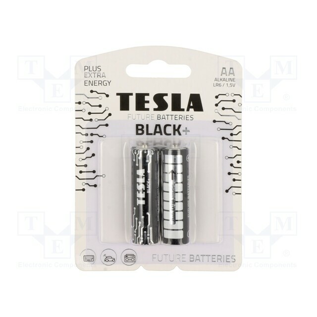 TESLA BATTERIES Battery: alkaline; AA; 1