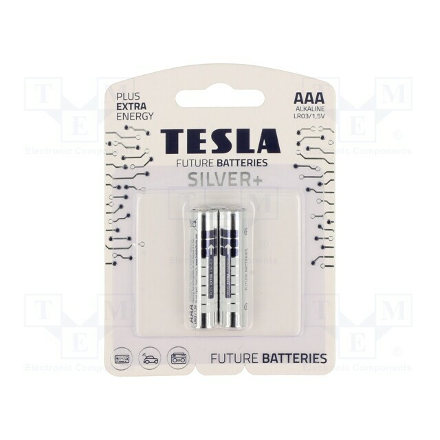 TESLA BATTERIES Battery: alkaline; AAA; 1