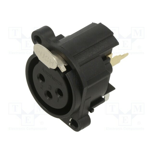 AMPHENOL Connector: XLR; socket; female; 6A