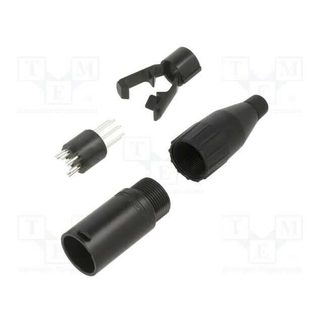 AMPHENOL Connector: XLR; plug; male; 7