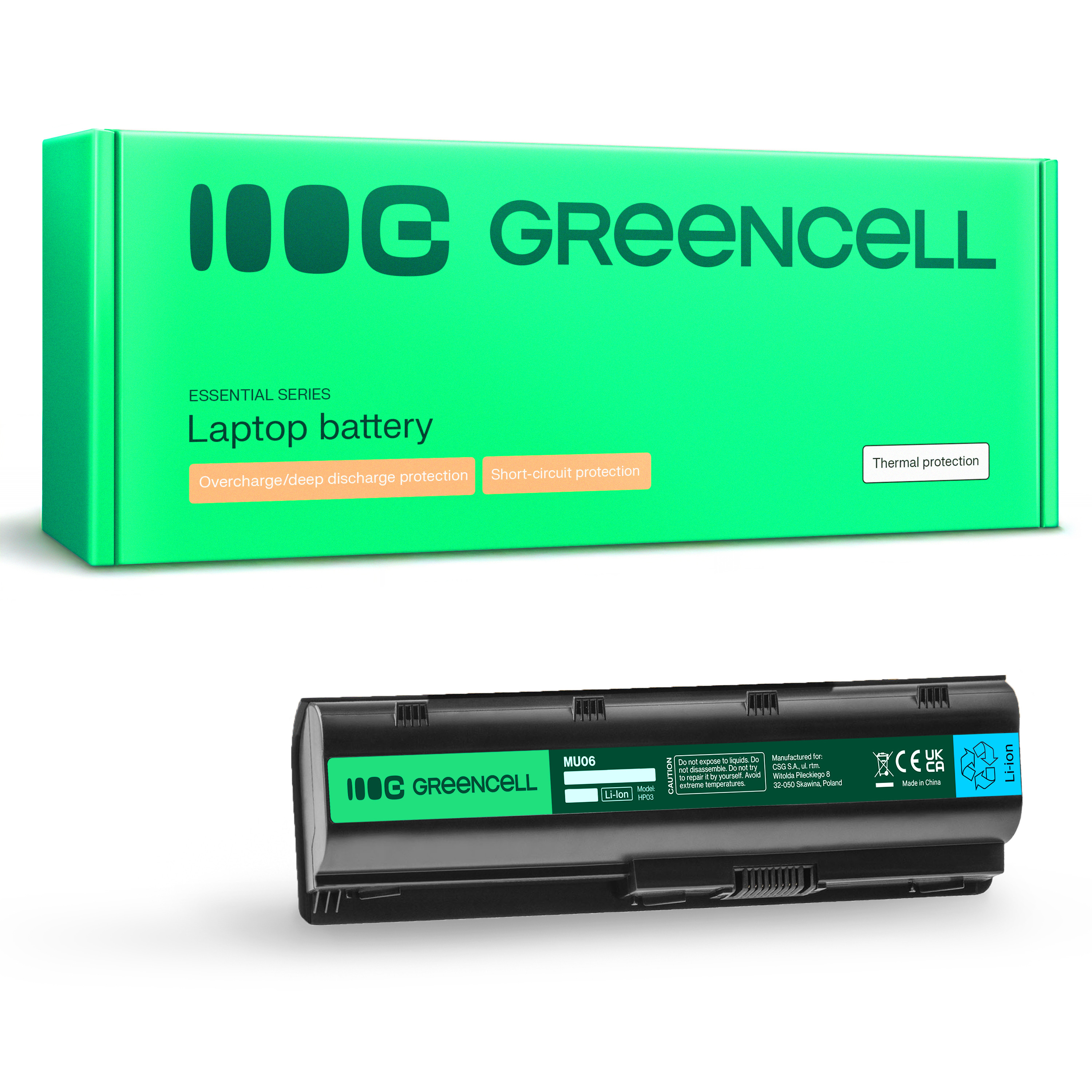 Green Cell Battery for HP 635
