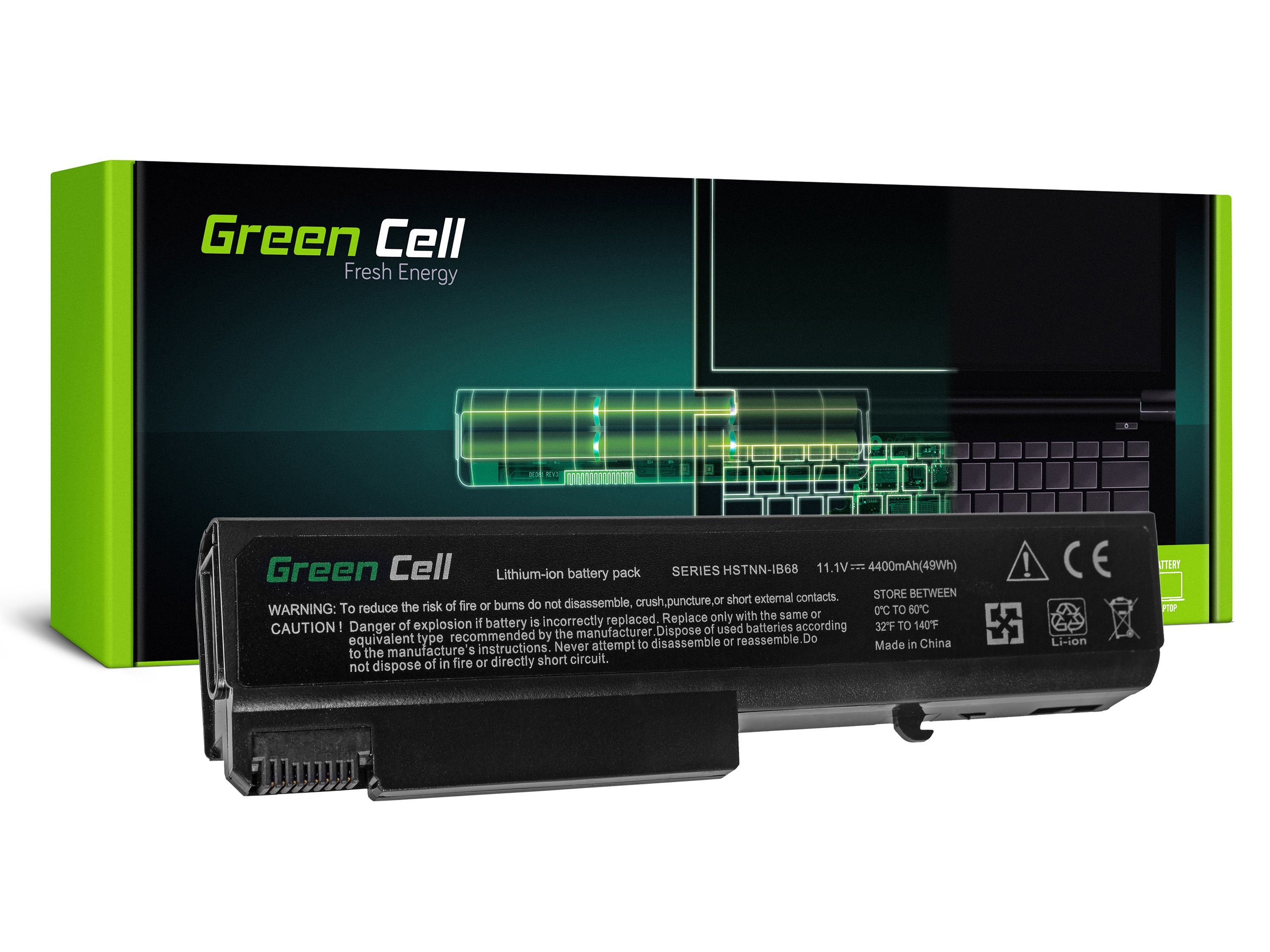 Green Cell Battery TD06 for HP
