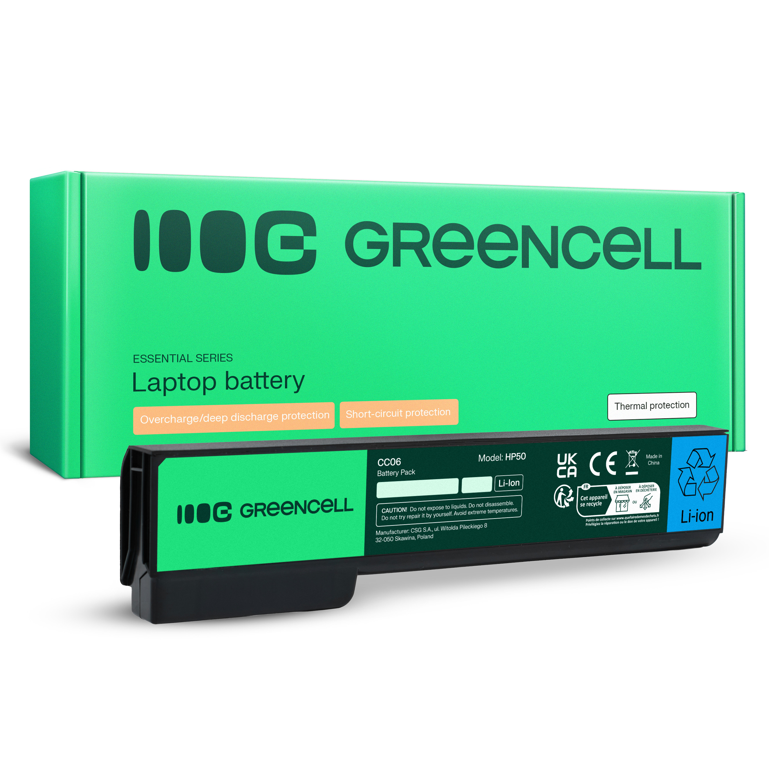 Green Cell HP EliteBook 8460p ProBook