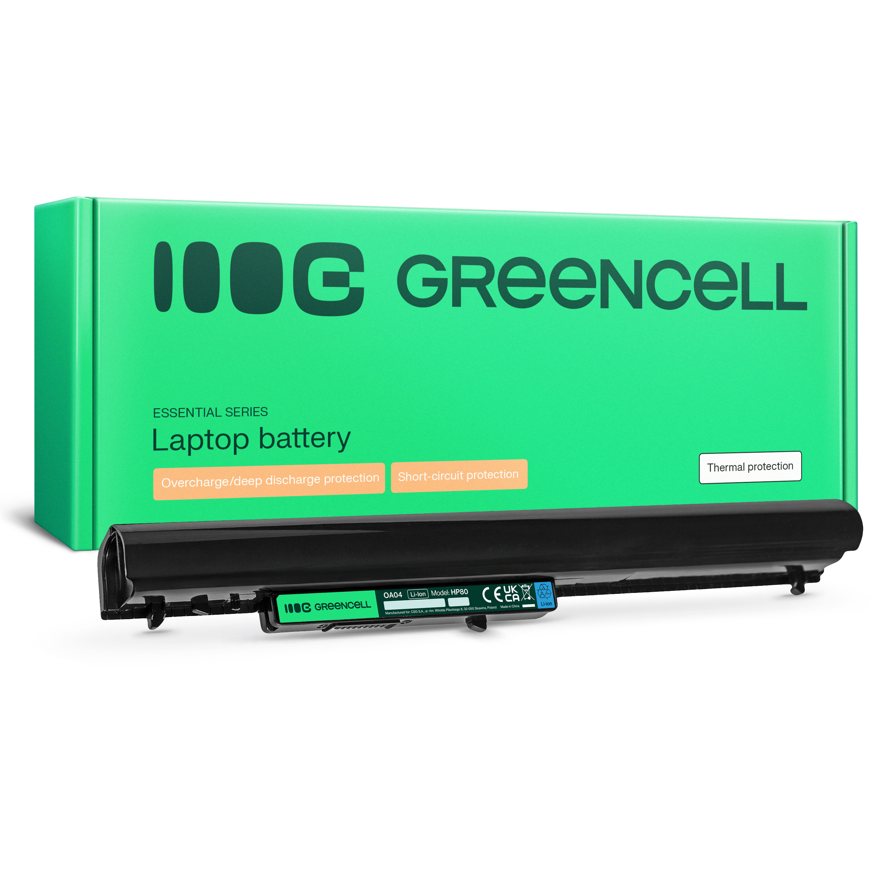 Green Cell Battery for HP HSTNN-LB5S