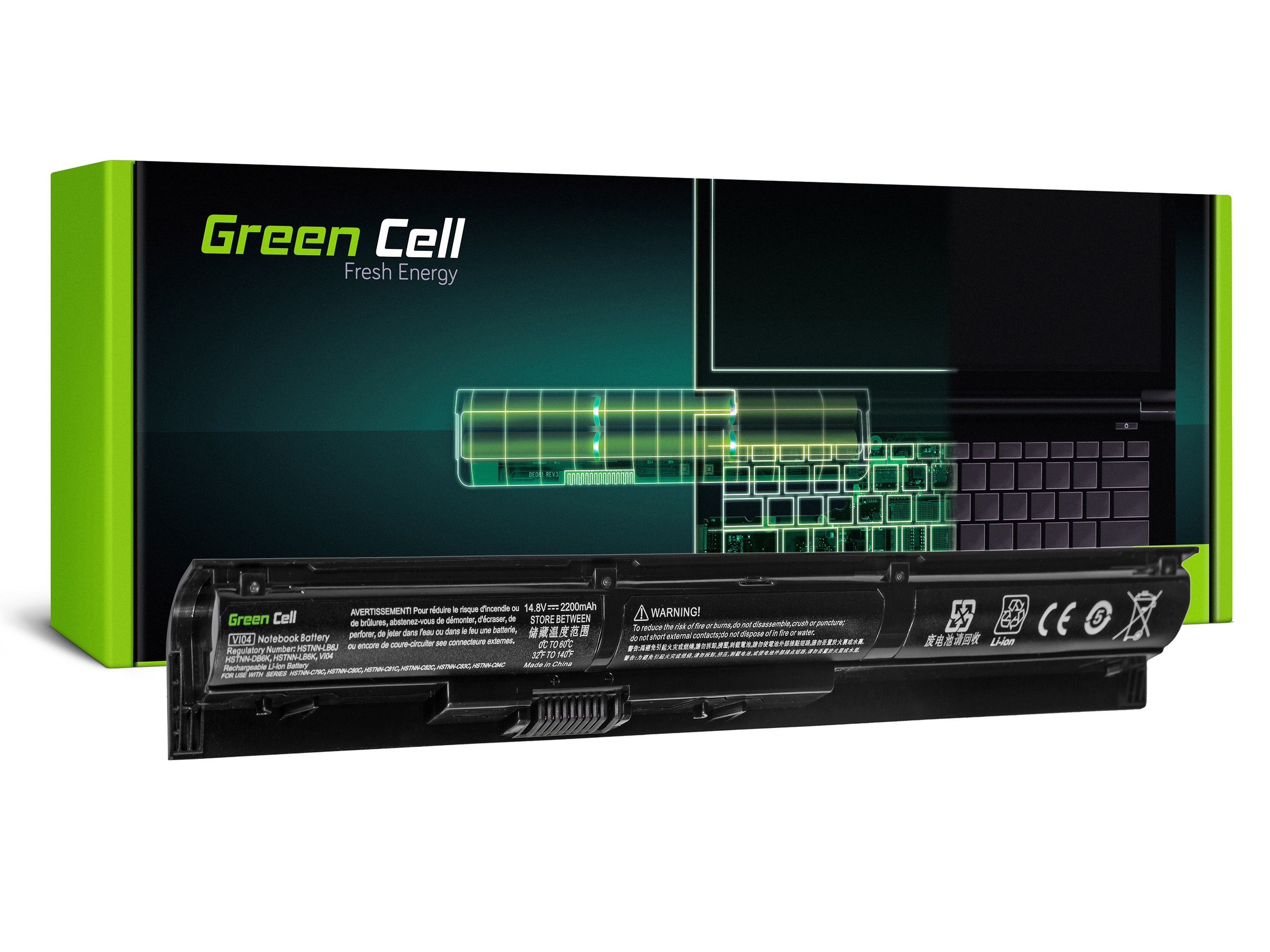 Green Cell Battery for HP ProBook