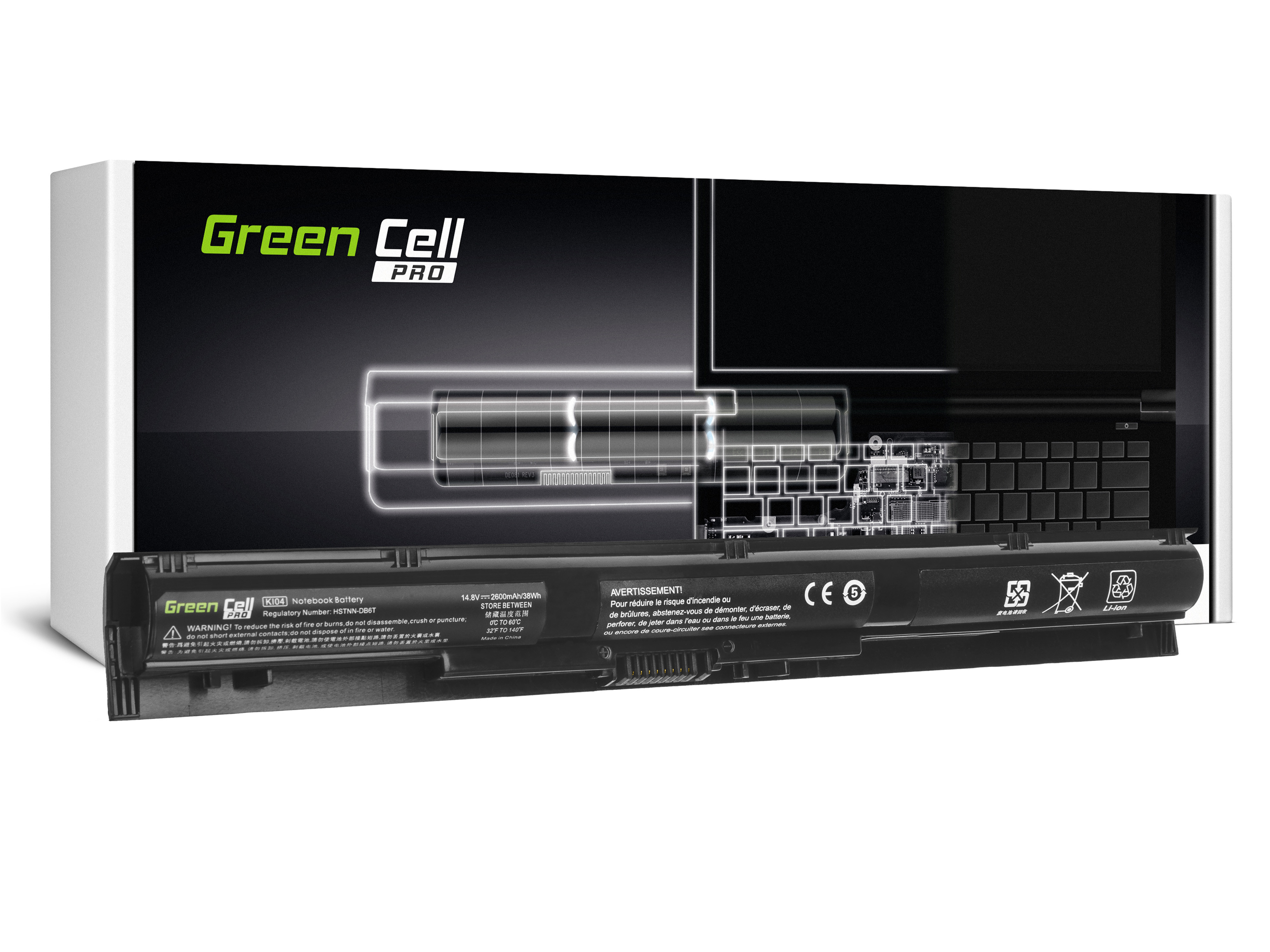 Green Cell Battery PRO KI04 for