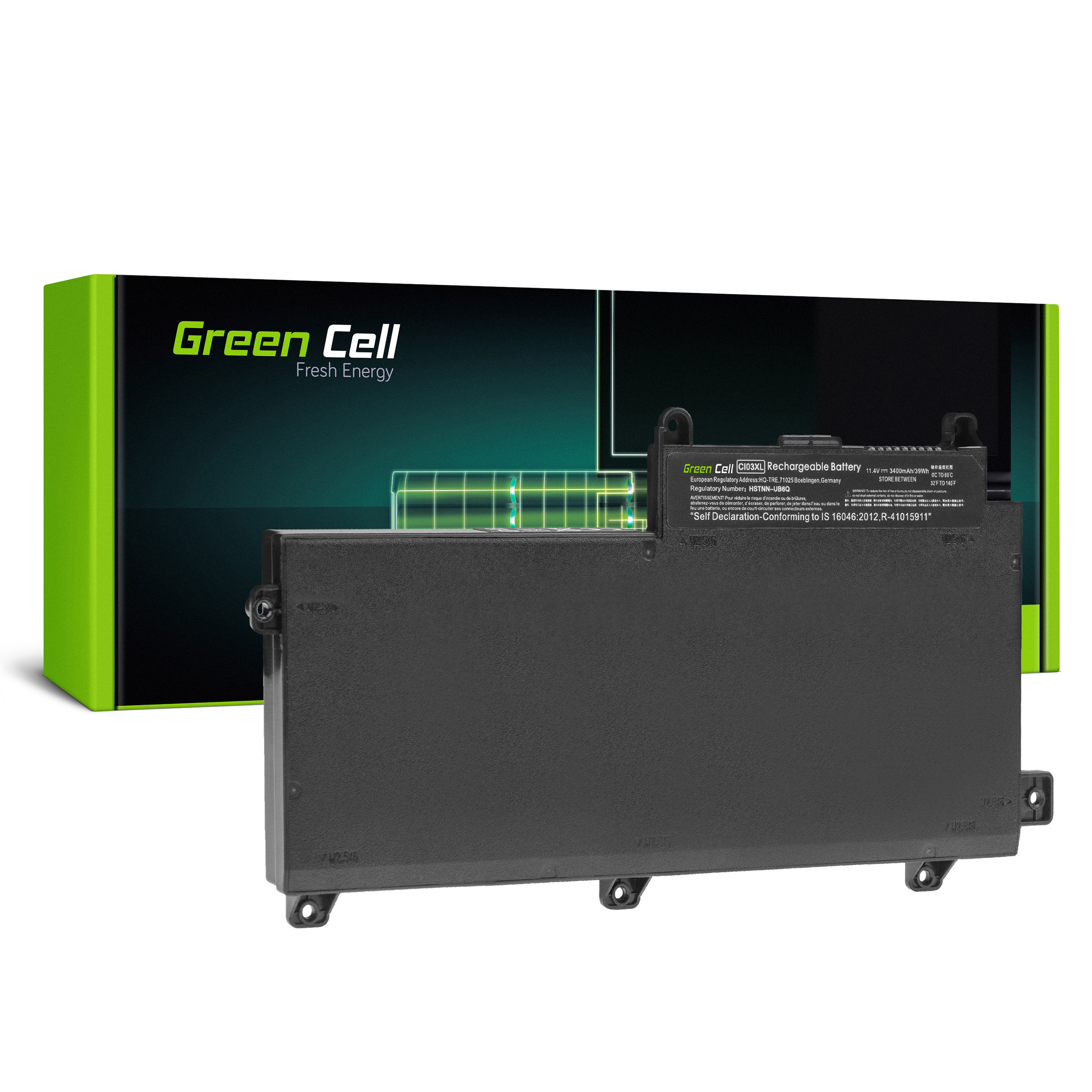 Green Cell PRO  Registered  Laptop Battery