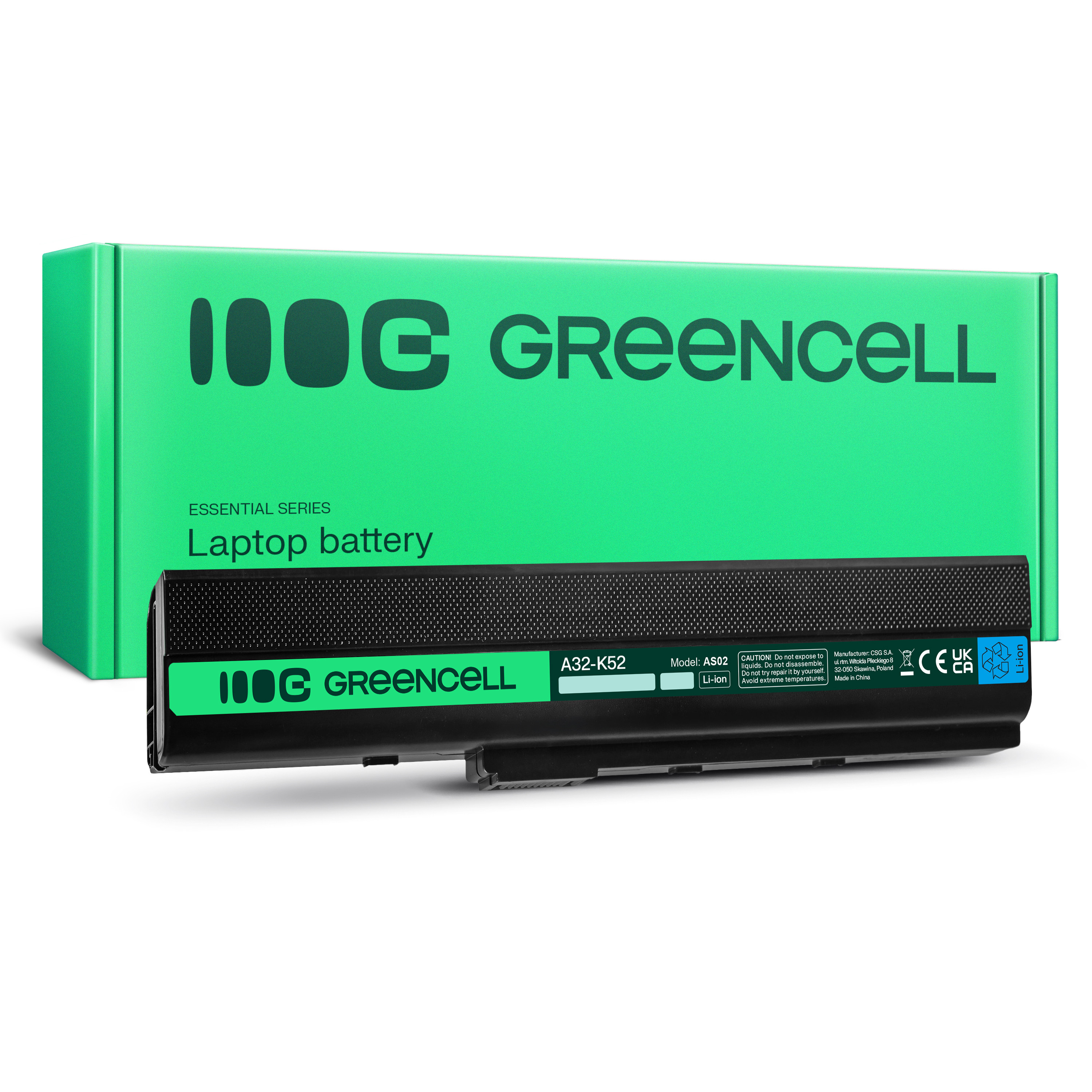GREEN CELL BATERIA AS02 DO ASUS