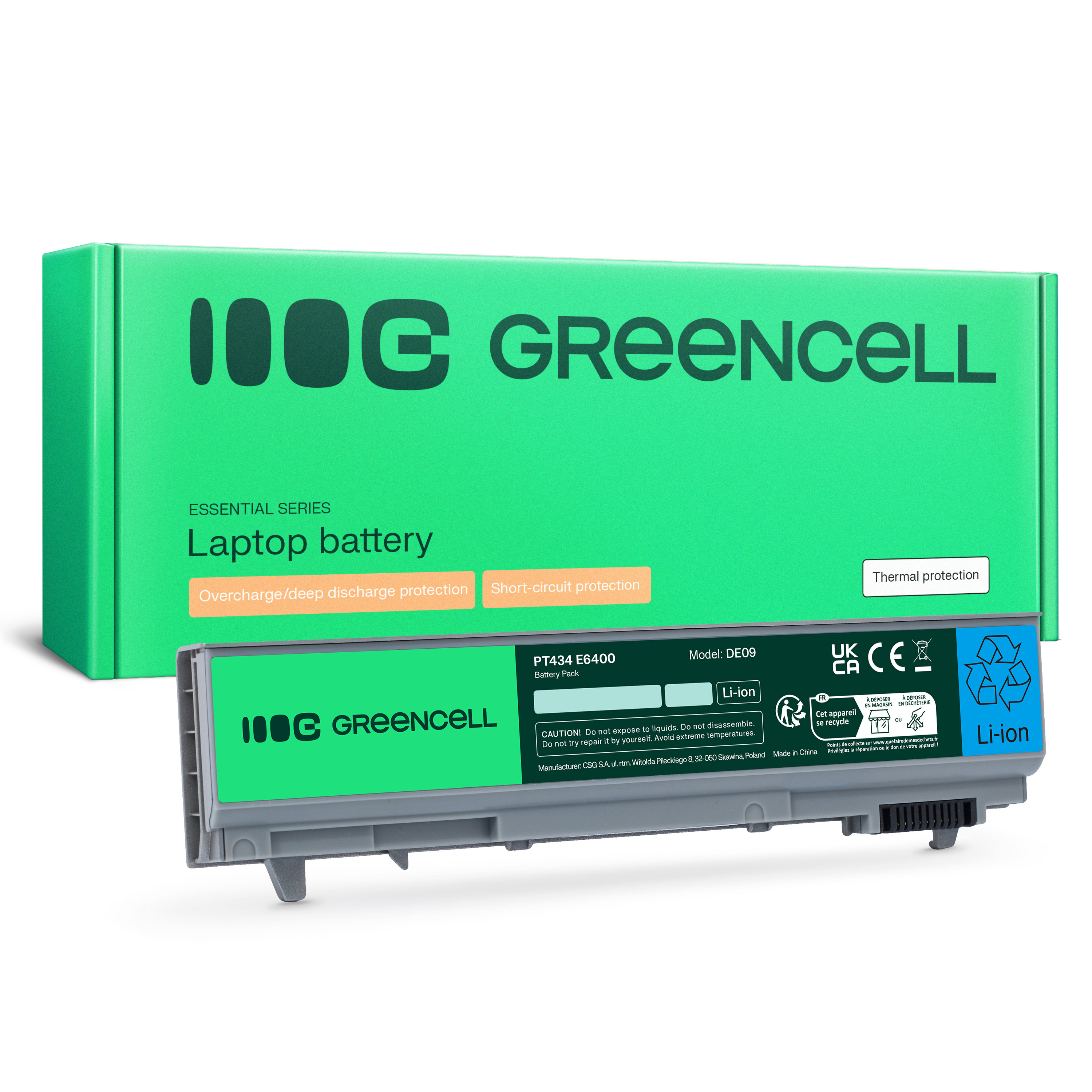 Green Cell Battery for Dell Latitude