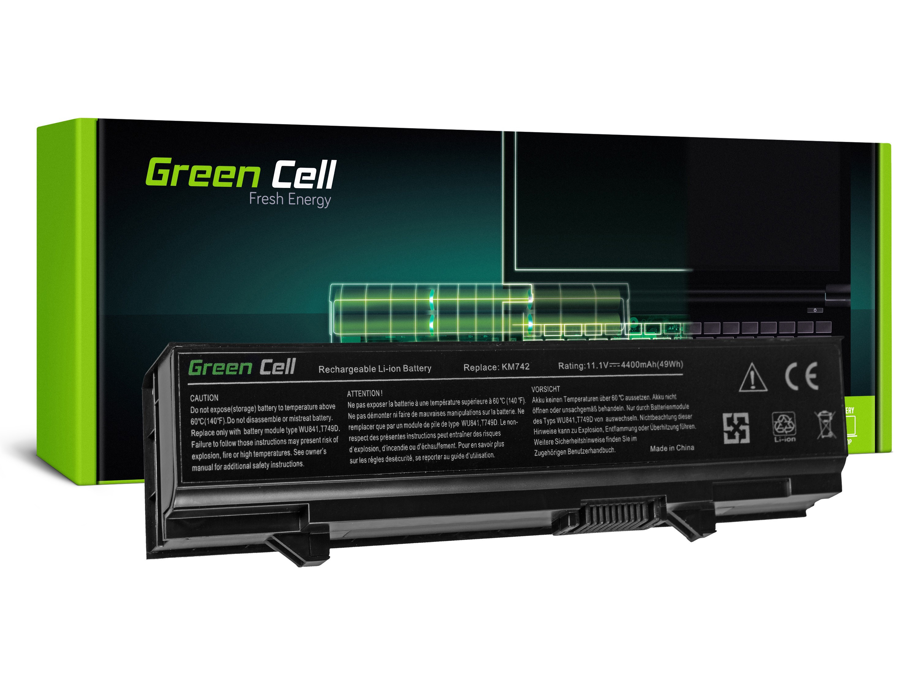 Green Cell Battery KM742 for Dell