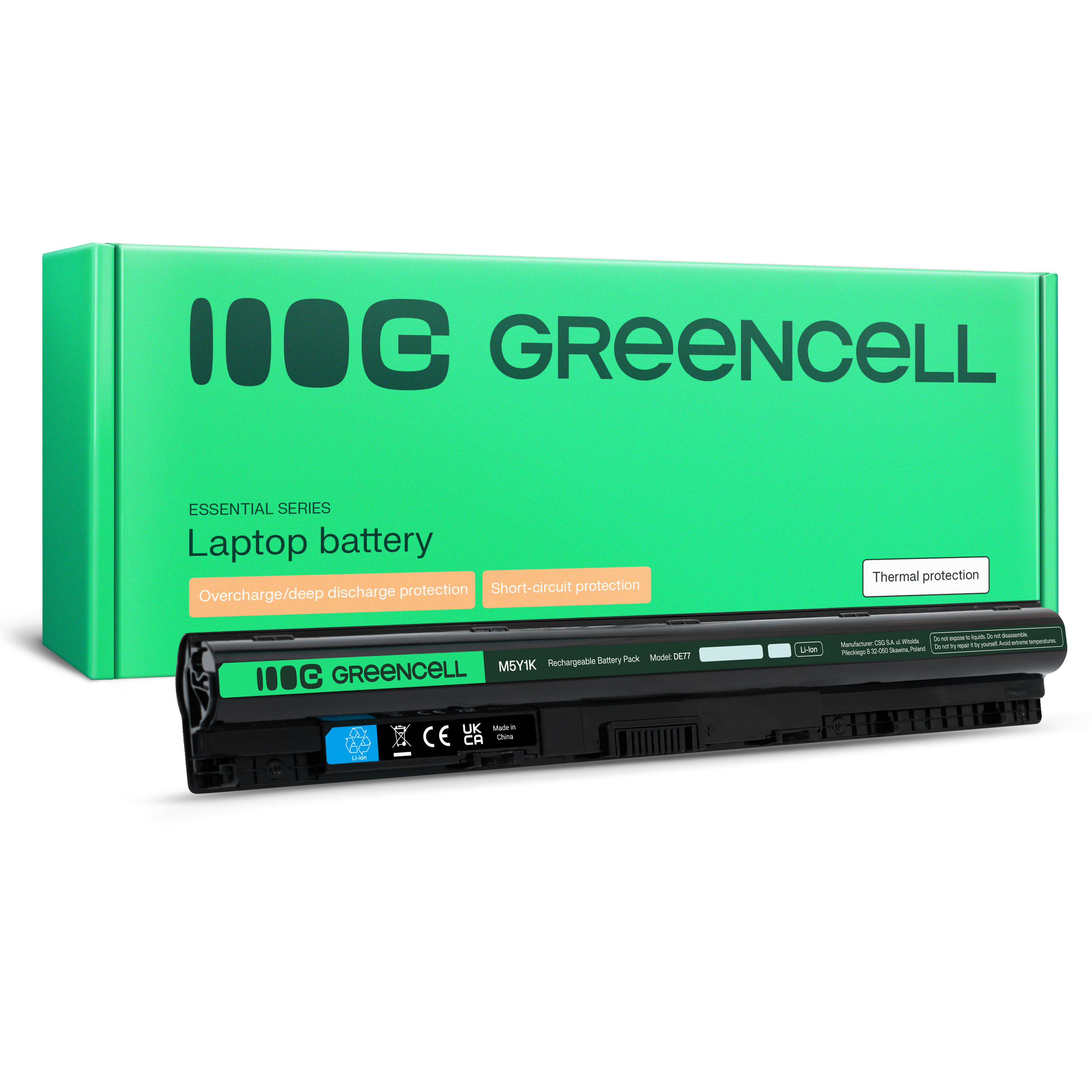 Green Cell Battery for Dell Inspiron