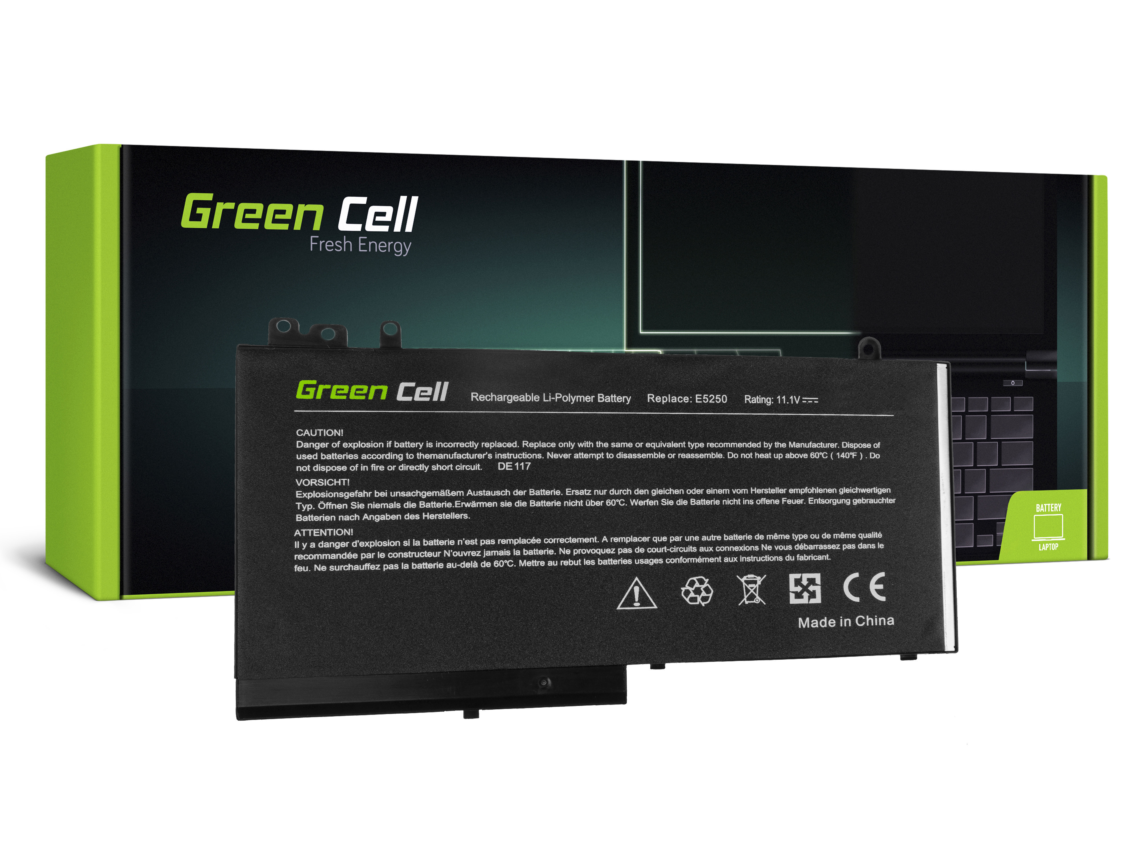 Green Cell Battery RYXXH for Dell
