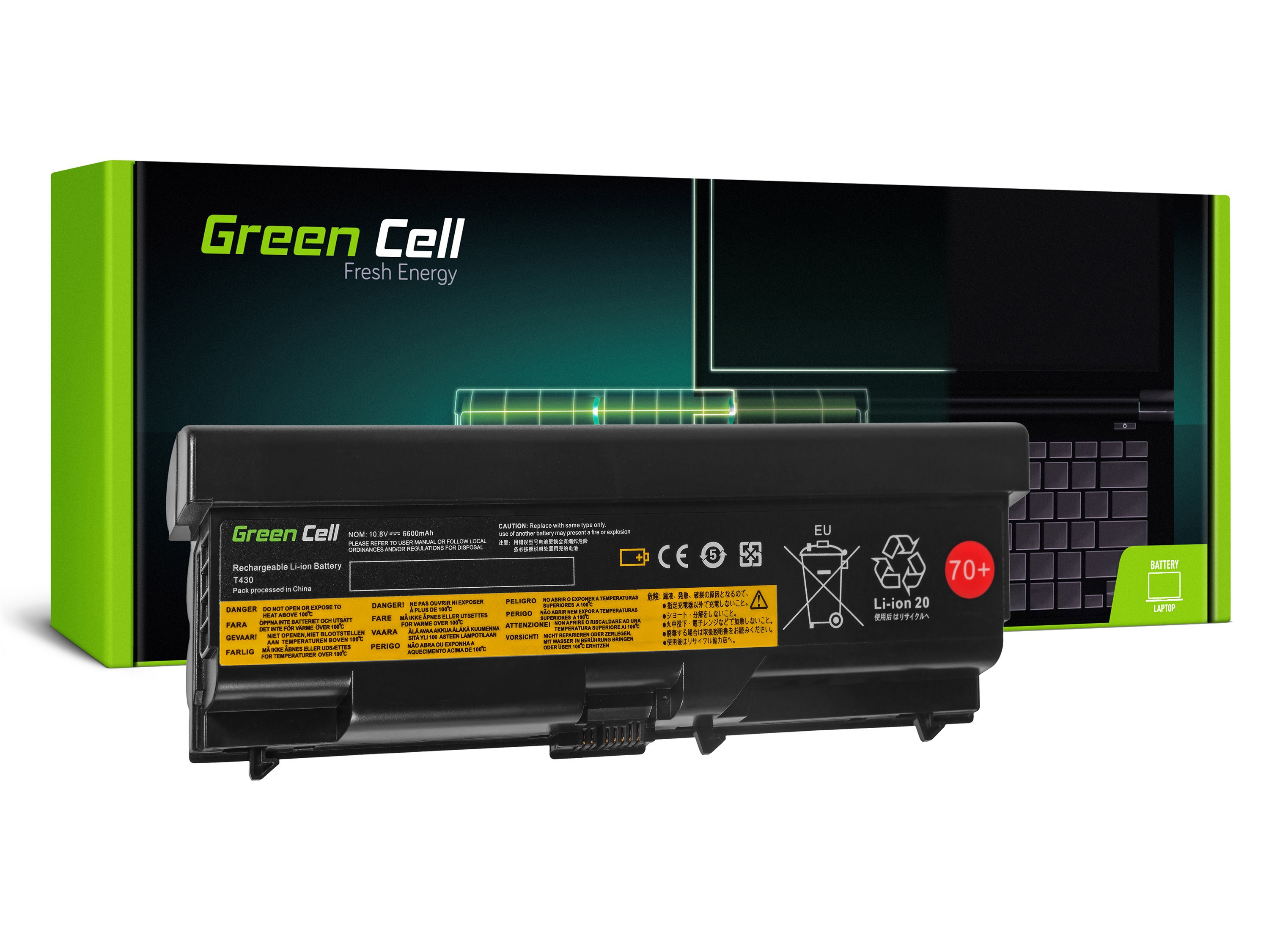 Bateria Green Cell do Lenovo T430