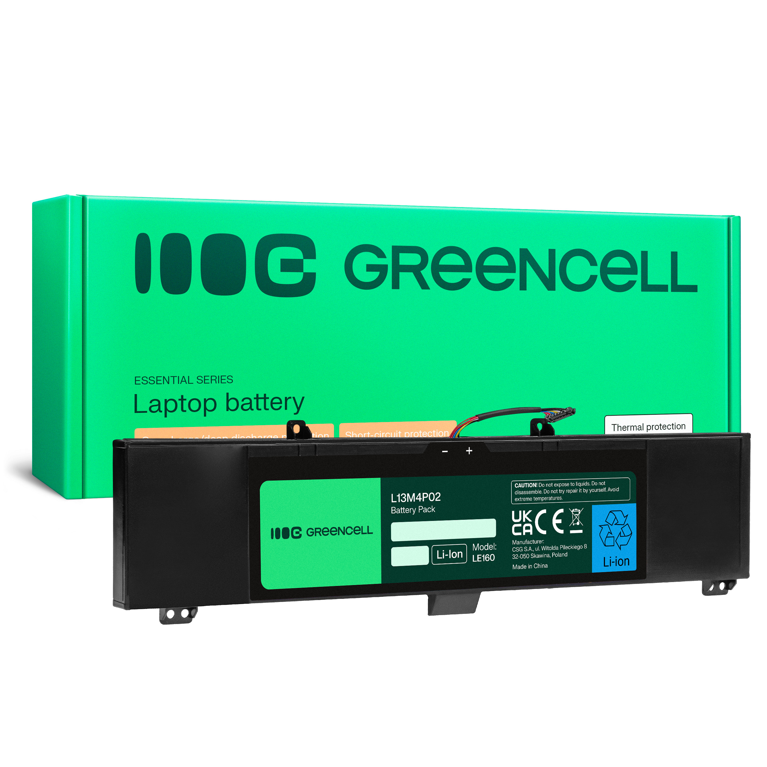 Green Cell Battery L13M4P02 L13L4P02 L13N4P02