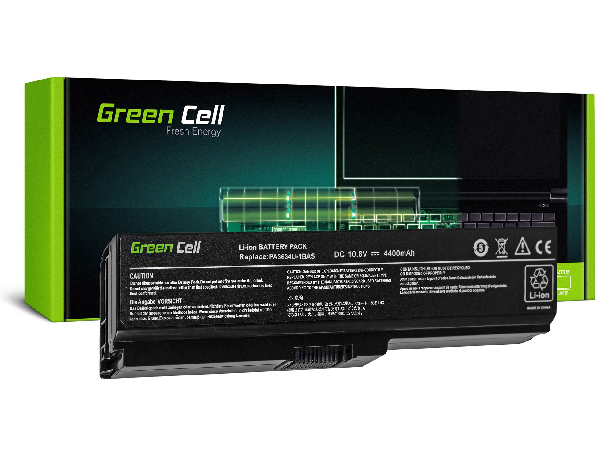 GREEN CELL GREENCELL TS03 Battery PA3817U-1BRS