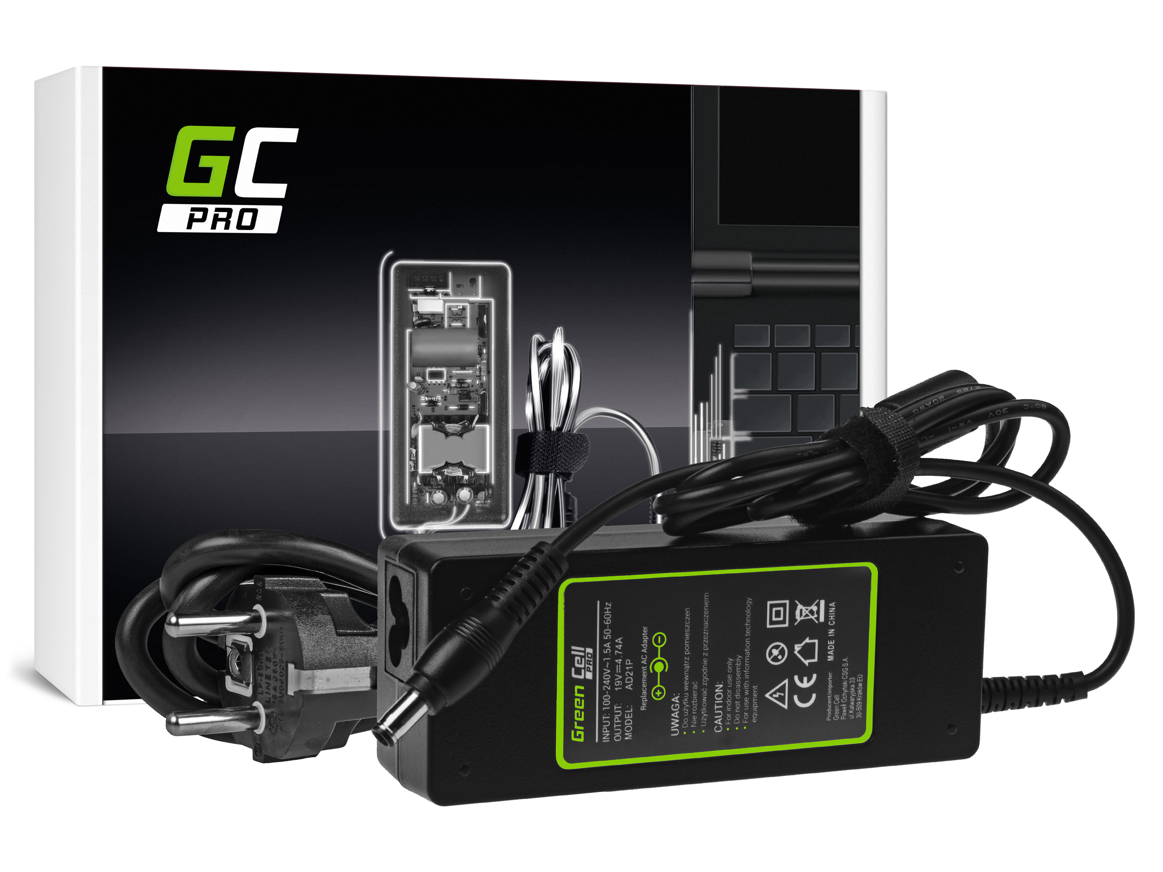Green Cell Charger PRO 19V 4