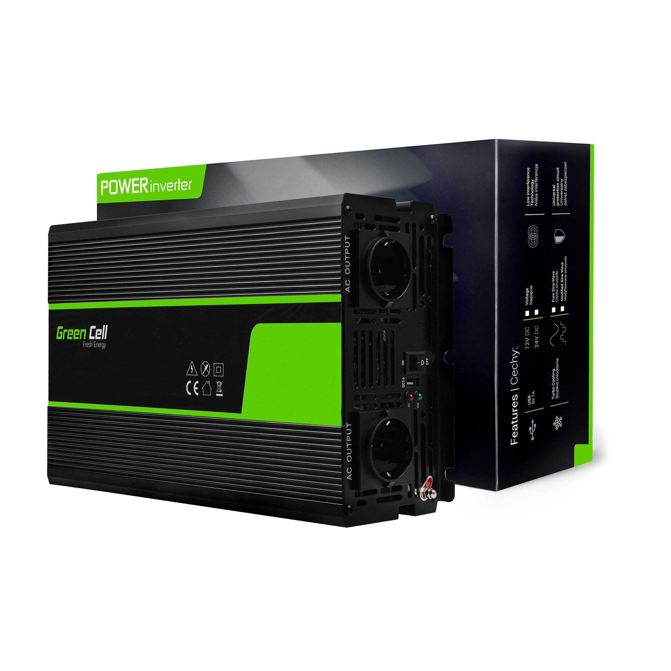 GREEN CELL GREENCELL Car Power Inverter