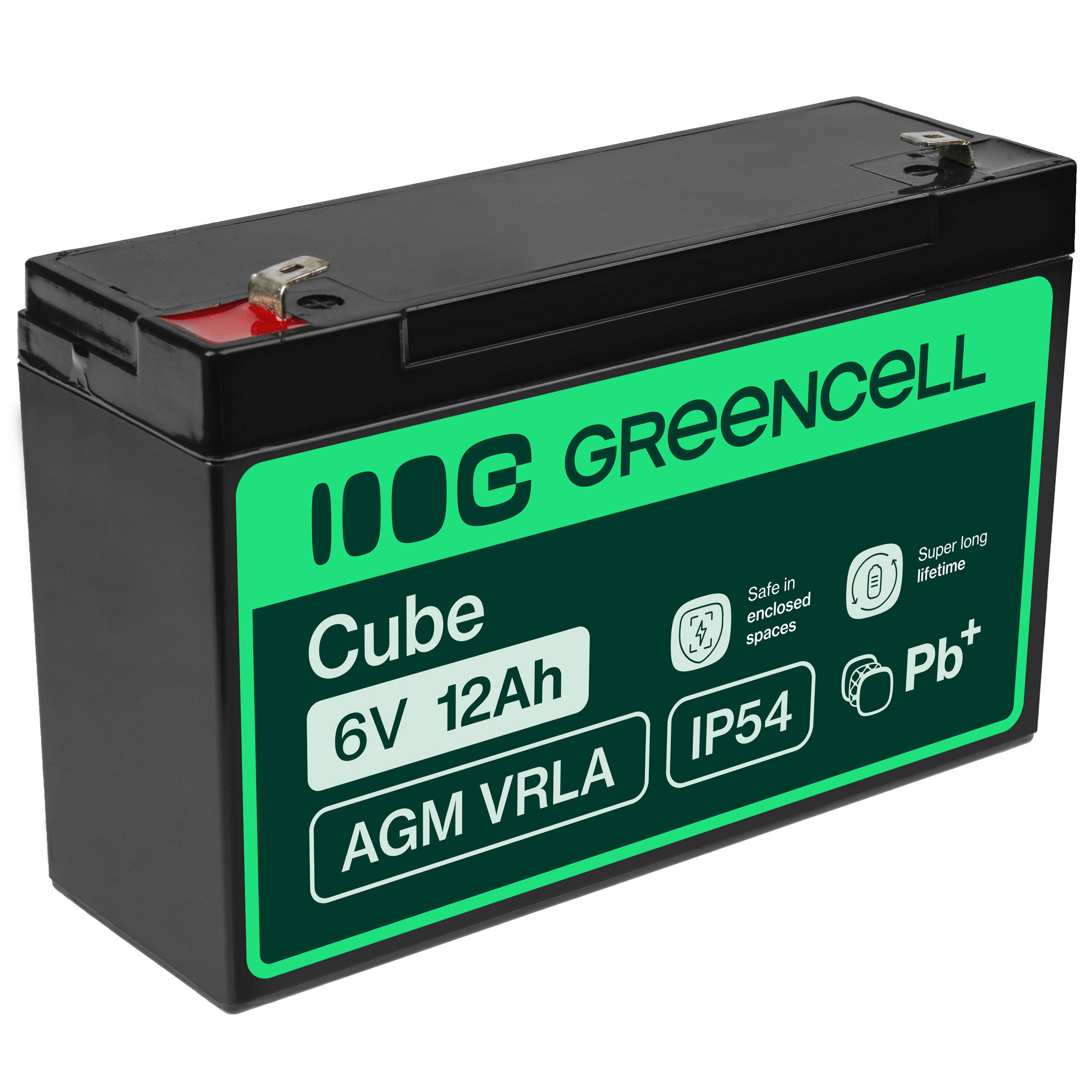 Green Cell Akumulator gel AGM 6V