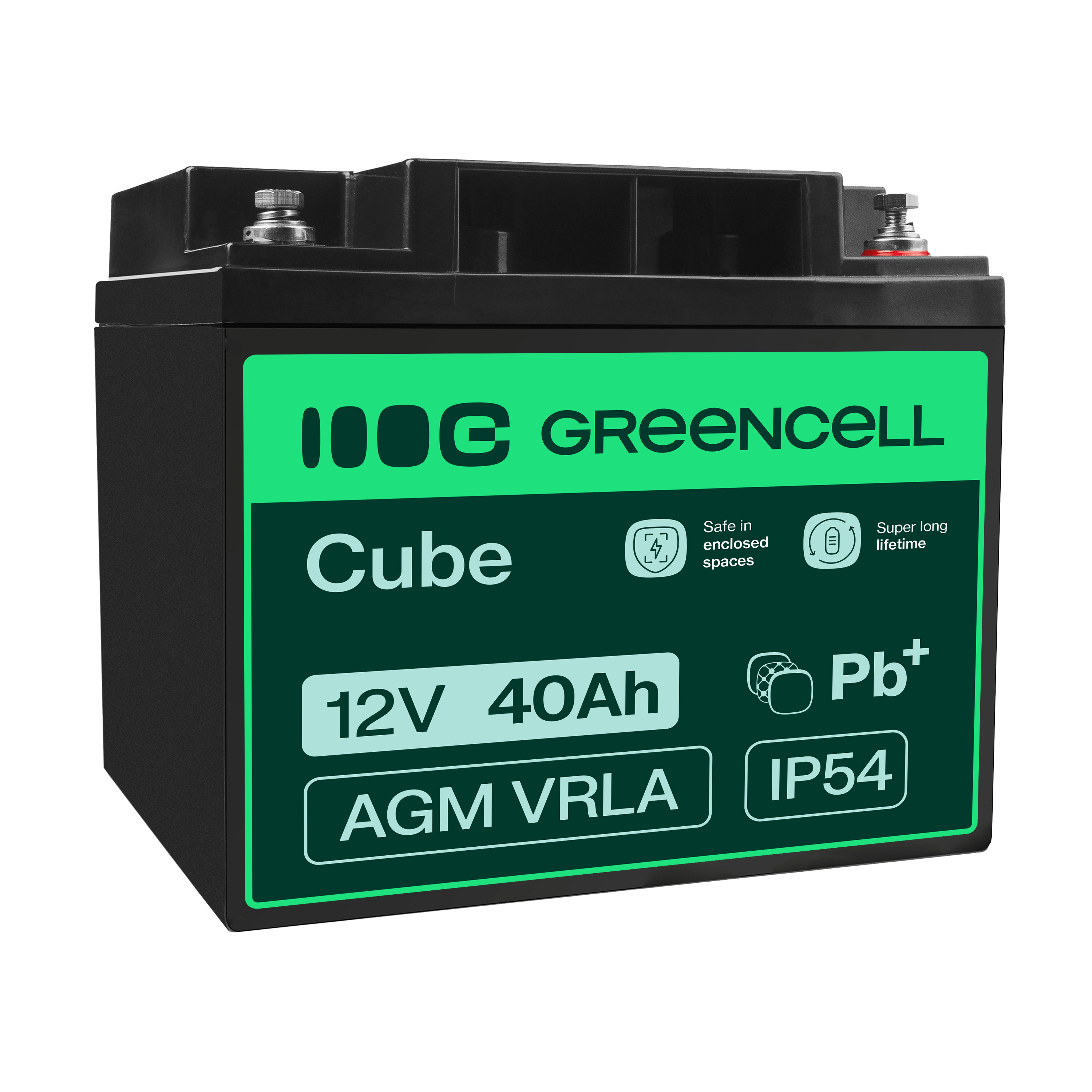 Green Cell AGM Akumulators 12V 40Ah