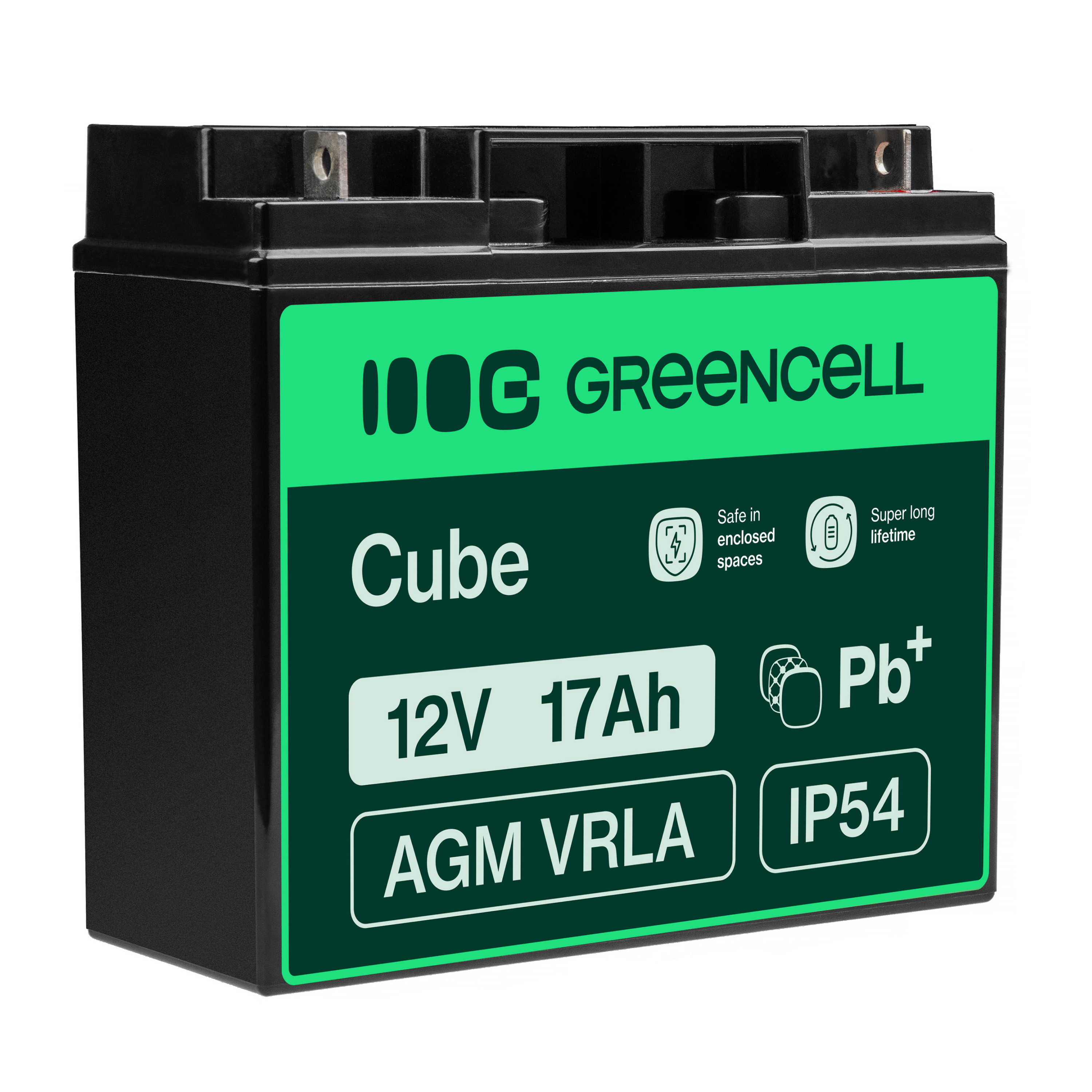 Green Cell AGM VRLA 12V 17Ah