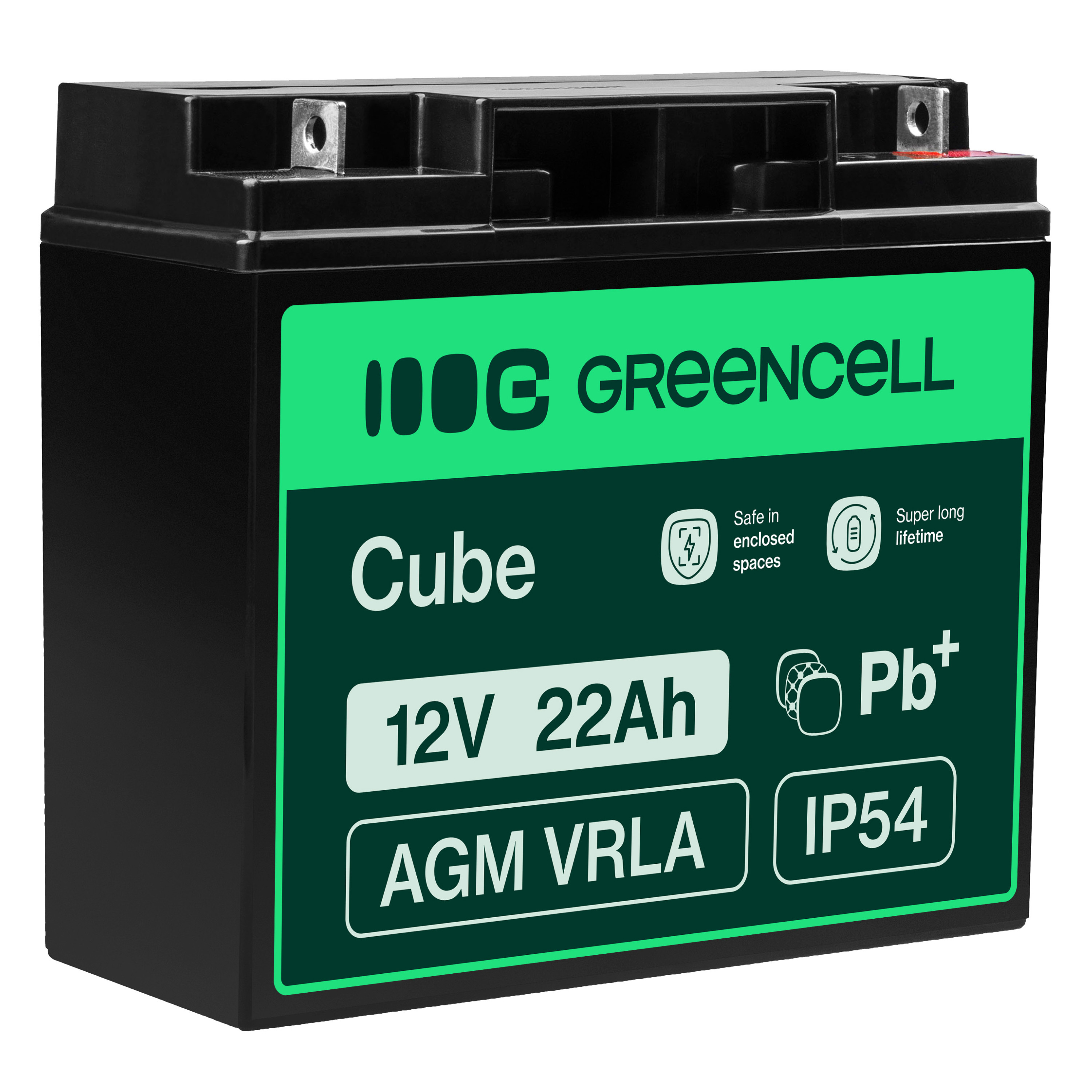 GREEN CELL AGM 12V 22Ah VRLA