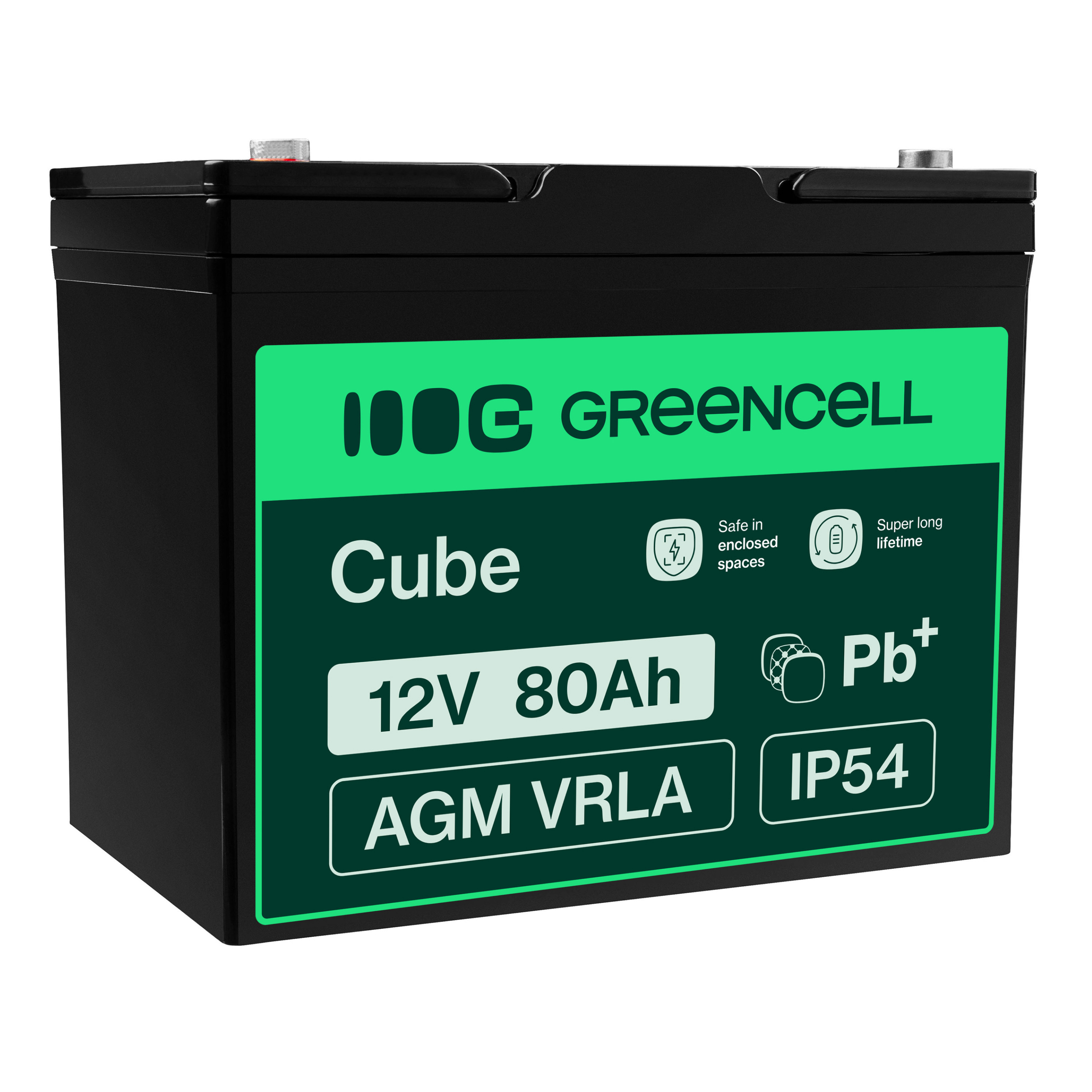 Green Cell AGM VRLA 12V 80Ah