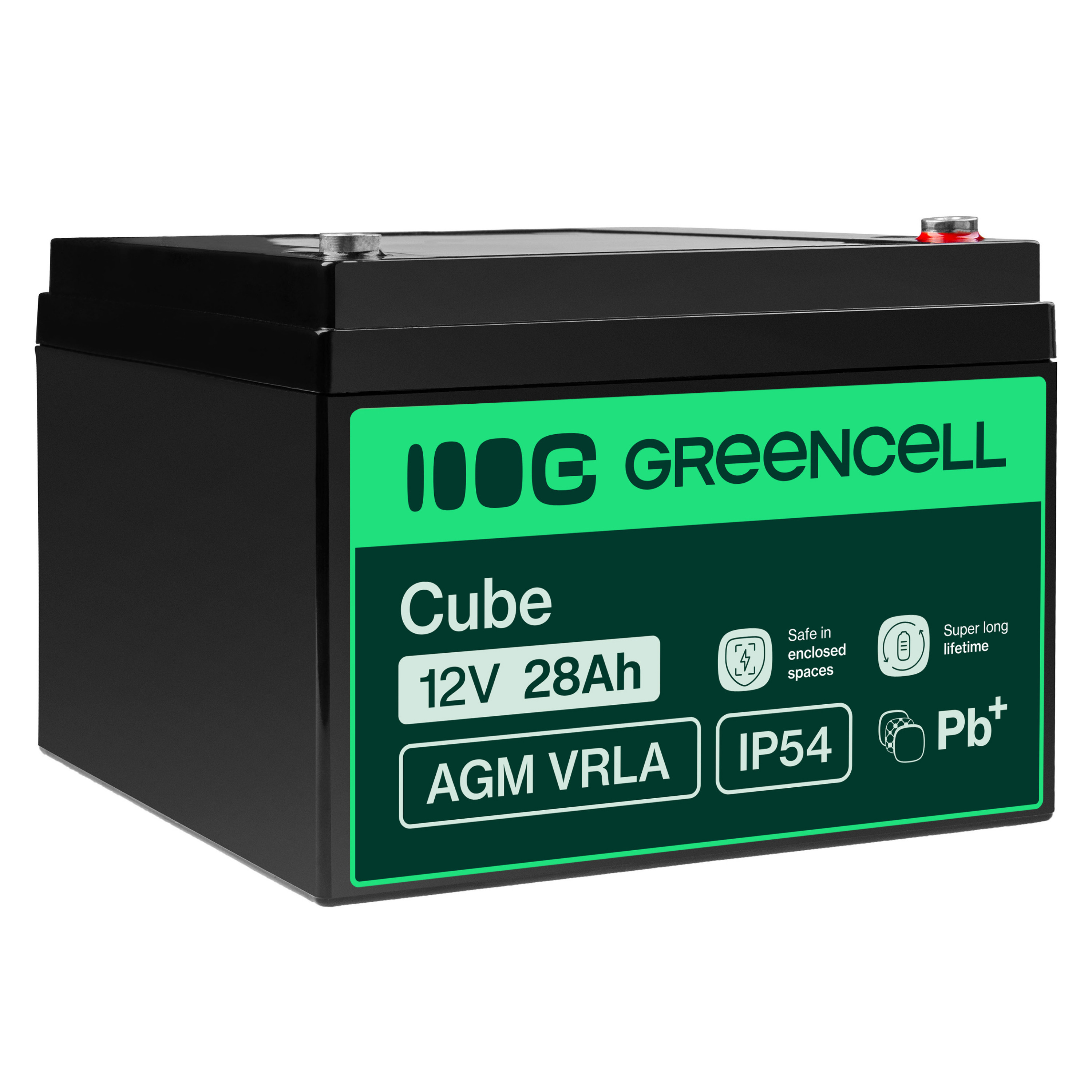 Green Cell AGM VRLA 12V 28Ah