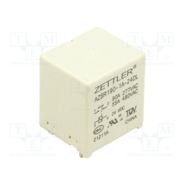 ZETTLER Relay: electromagnetic power; Ucoil: 24VDC