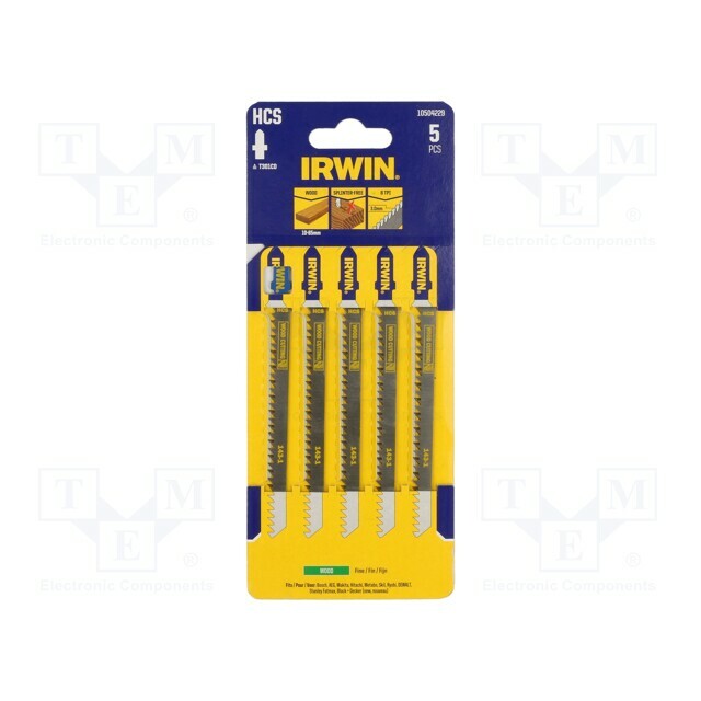IRWIN Hacksaw blade-set; wood,jigsaw; 115mm