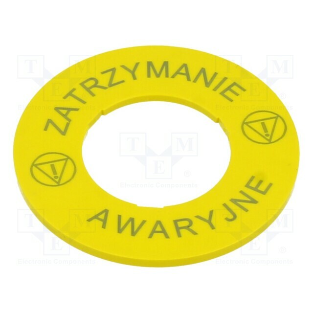 SIEMENS Description label; yellow; 45mm |
