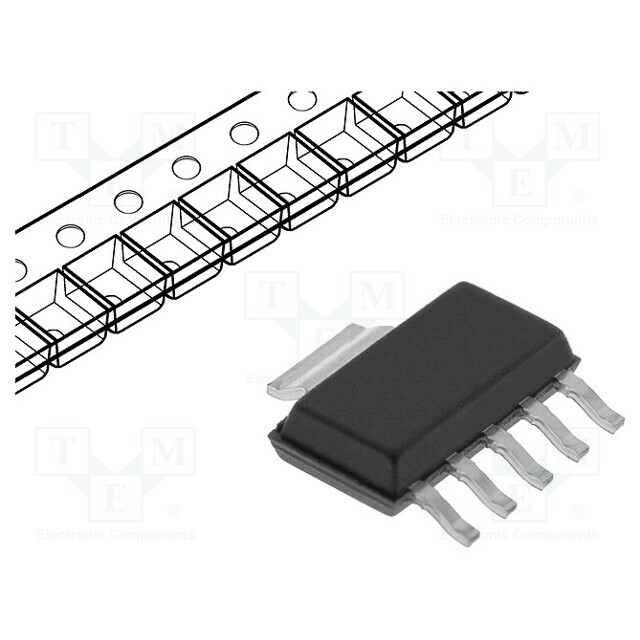 TEXAS INSTRUMENTS IC: voltage regulator; LDO