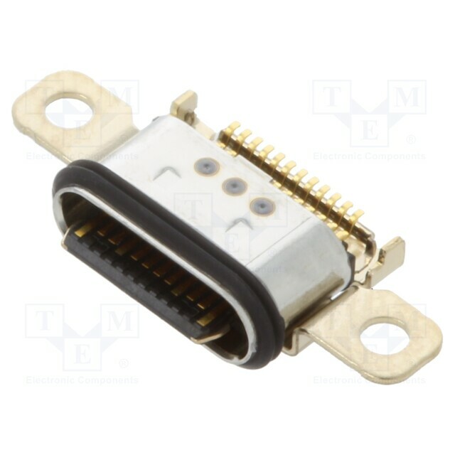JST Connector: USB C; socket; on