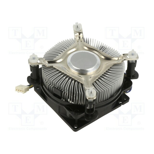 Akasa Active heatsink; 12VDC; aluminium; 60m3/h
